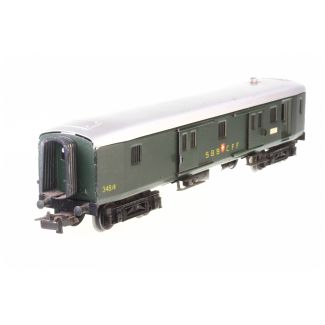 MÄRKLIN 348/4 Leichtschnellzug-Gepäckwagen (1951 - 1956)