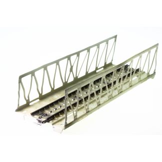 MÄRKLIN 7162 Gitterbrücke aus Blech mit mit geradem Punktkontaktgleis (1957-1969)