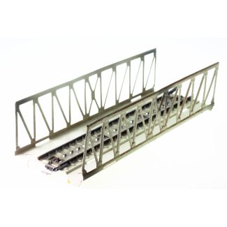 MÄRKLIN 7162 Gitterbrücke aus Blech mit mit geradem Punktkontaktgleis (1957-1969)
