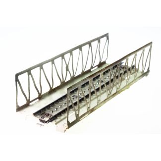 MÄRKLIN 7162 Gitterbrücke aus Blech mit mit geradem Punktkontaktgleis (1957-1969)
