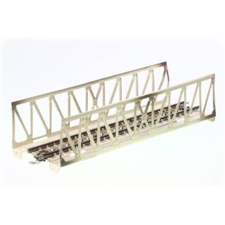 MÄRKLIN 7162 Gitterbrücke aus Blech mit mit geradem Punktkontaktgleis (1957-1969)