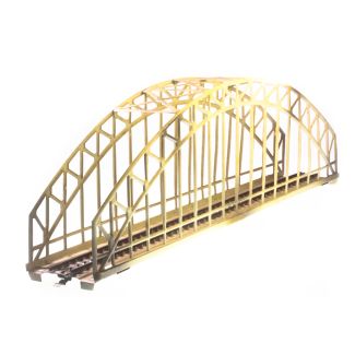 MÄRKLIN 7163 Bogenbrücke aus Blech mit mit geradem Punktkontaktgleis (1957-1969)