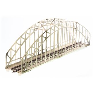 MÄRKLIN 7163 Bogenbrücke aus Blech mit mit geradem Punktkontaktgleis  (1957-1969)