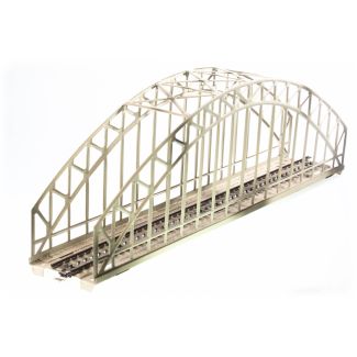 MÄRKLIN 7163 Bogenbrücke aus Blech mit mit geradem Punktkontaktgleis (1957-1969)