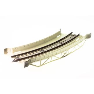 MÄRKLIN 7167 gebogenes Rampenstück aus Blech mit Punktkontaktgleis (1957-1969)