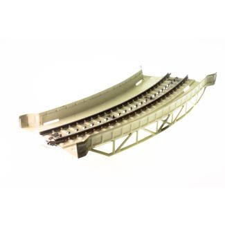 MÄRKLIN 7167 gebogenes Rampenstück aus Blech mit Punktkontaktgleis (1957-1969)