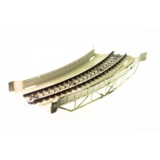 MÄRKLIN 7167 gebogenes Rampenstück aus Blech mit Punktkontaktgleis (1957-1969)