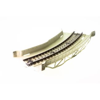 MÄRKLIN 7167 gebogenes Rampenstück aus Blech mit Punktkontaktgleis (1957-1969)