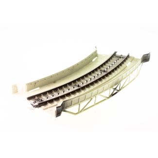 MÄRKLIN 7167 gebogenes Rampenstück aus Blech mit Punktkontaktgleis (1957-1969)