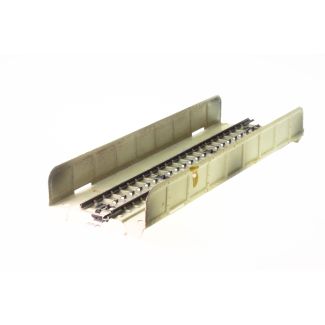 MÄRKLIN 7161 Vollträgerbrücke aus Blech mit geradem Punktkontaktgleis (1957-1969)