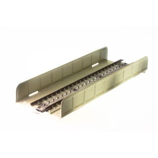 MÄRKLIN 7161 Vollträgerbrücke aus Blech mit geradem Punktkontaktgleis (1957-1969)