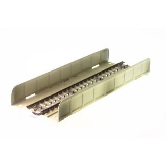 MÄRKLIN 7161 Vollträgerbrücke aus Blech mit geradem Punktkontaktgleis (1957-1969)