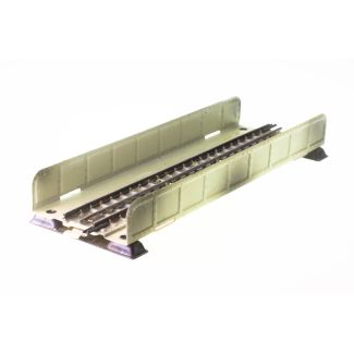 MÄRKLIN 7161 Vollträgerbrücke aus Blech mit geradem Punktkontaktgleis (1957-1969)