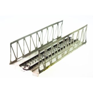 MÄRKLIN 7162 Gitterbrücke aus Blech mit mit geradem Punktkontaktgleis (1957-1969)