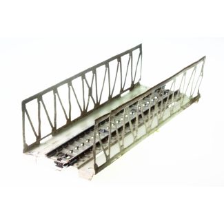 MÄRKLIN 7162 Gitterbrücke aus Blech mit mit geradem Punktkontaktgleis (1957-1969)