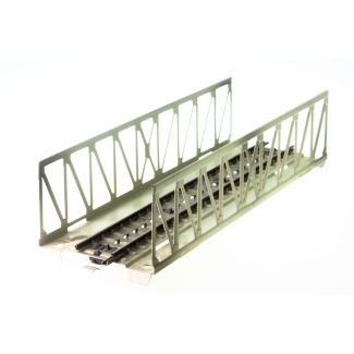 MÄRKLIN 7162 Gitterbrücke aus Blech mit mit geradem Punktkontaktgleis (1957-1969)