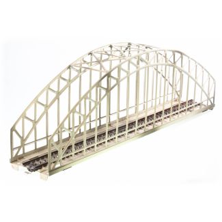 MÄRKLIN 7163 Bogenbrücke aus Blech mit mit geradem Punktkontaktgleis  (1957-1969)