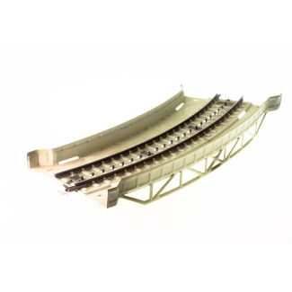 MÄRKLIN 7167 gebogenes Rampenstück aus Blech mit Punktkontaktgleis (1957-1969)