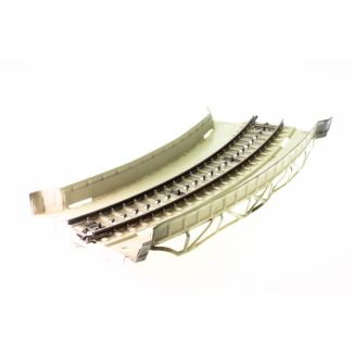 MÄRKLIN 7167 gebogenes Rampenstück aus Blech mit Punktkontaktgleis (1957-1969)