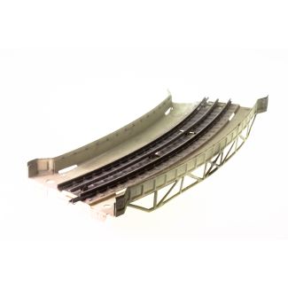 MÄRKLIN 7167 gebogenes Rampenstück aus Blech mit Punktkontaktgleis (1957-1969)