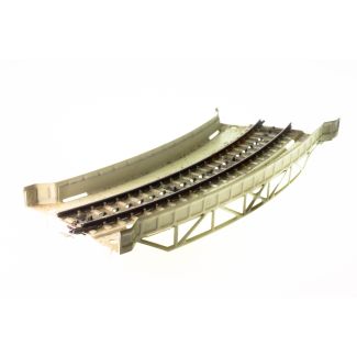 MÄRKLIN 7167 gebogenes Rampenstück aus Blech mit Punktkontaktgleis (1957-1969)