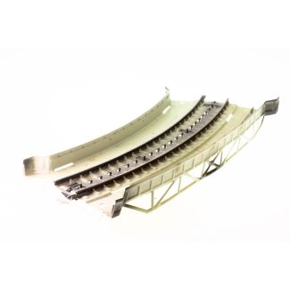 MÄRKLIN 7167 gebogenes Rampenstück aus Blech mit Punktkontaktgleis (1957-1969)