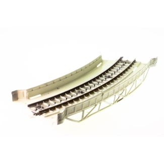 MÄRKLIN 7167 gebogenes Rampenstück aus Blech mit Punktkontaktgleis (1957-1969)